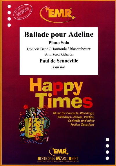 P. De Senneville: Ballade pour Adeline (Piano Solo)  (Pa+St)