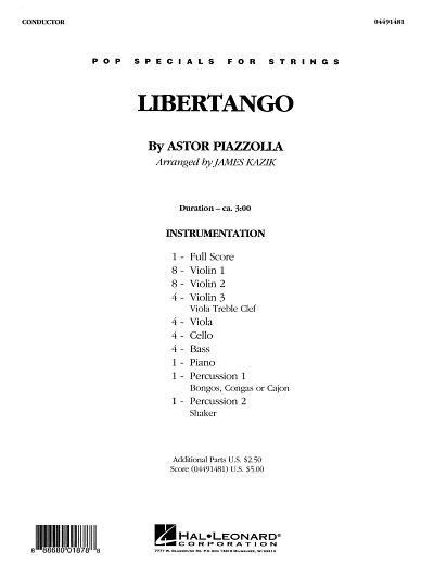 A. Piazzolla: Libertango, Stro (Part.)