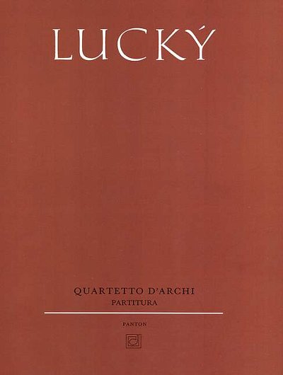 Lucky, Štěpán: String Quartet