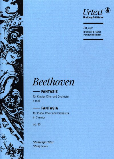 L. v. Beethoven: Chorfantasie c-Moll op. 80, KlGchOrch (Stp)