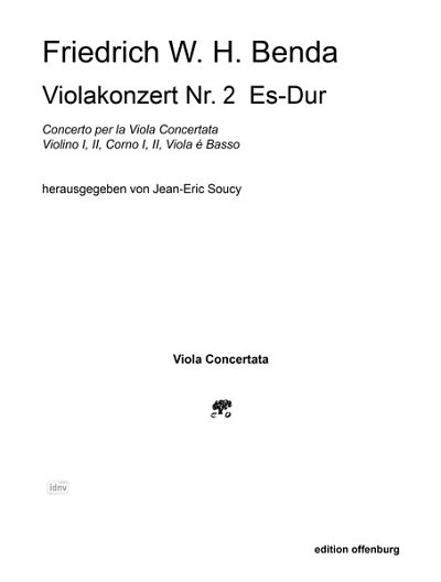 F.W.H. Benda: Violakonzert Nr. 2, Es-Dur