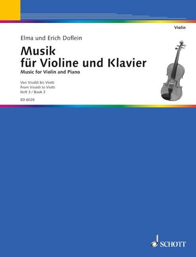 E. Doflein, Erich / Doflein, Elma: Music for Violin and Piano