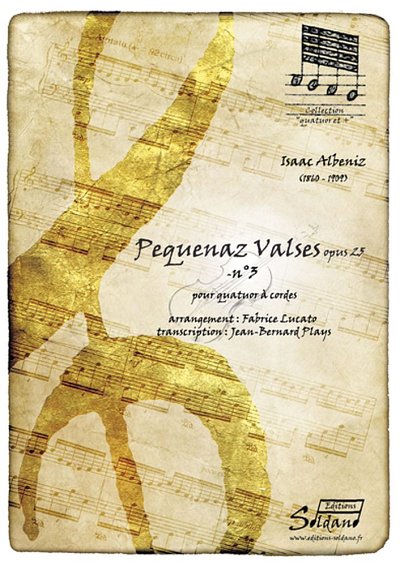 I. Albéniz: Pequenaz Valse N°3 Opus 25, 2VlVaVc (Pa+St)
