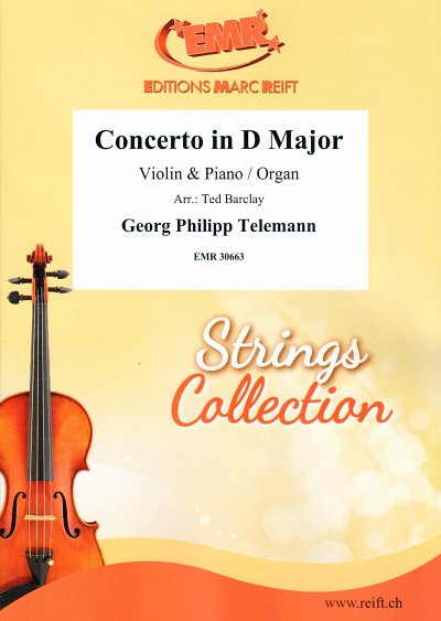 DL: G.P. Telemann: Concerto in D Major, VlKlv/Org