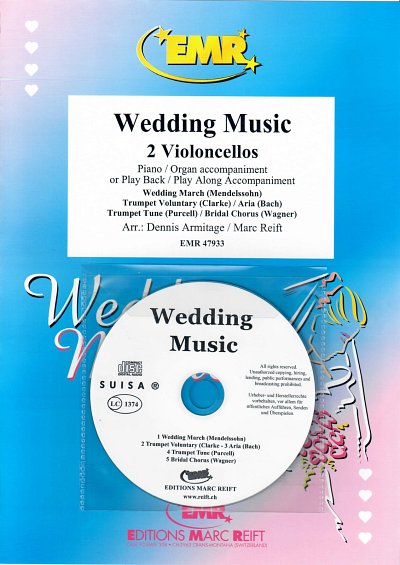 M. Reift: Wedding Music, 2VcKlav/Org (+CD)