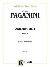 DL: N. Paganini: Paganini: Concerto No. 1 in , VlKlav (Klavp