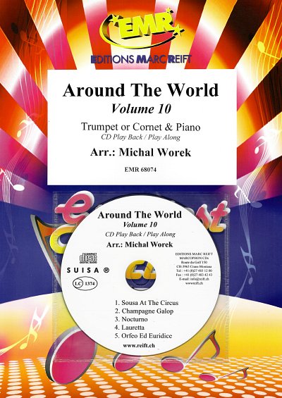 M. Worek: Around The World Volume 10, Trp/KrnKlav (+CD)