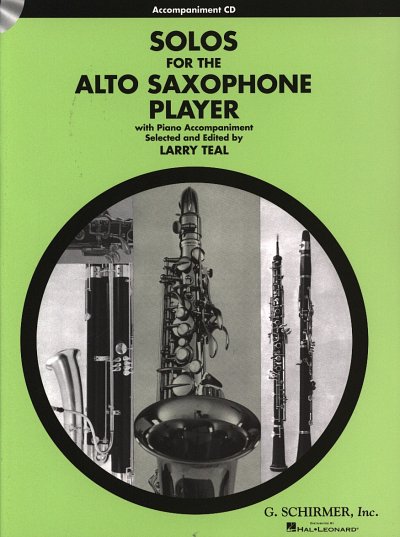 L. Teal: Solos for the Alto Saxophone Player, Asax;Klav (CD)