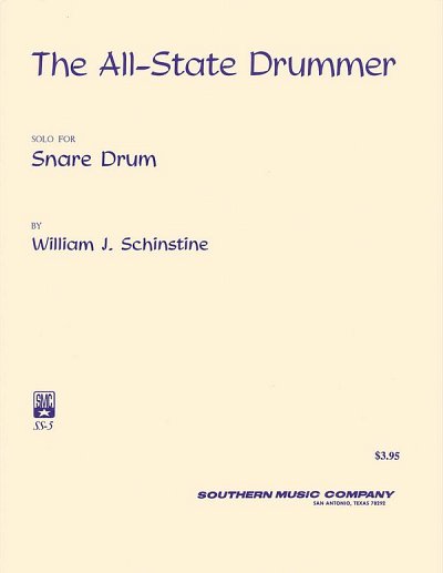 W.J. Schinstine: All State Drummer, Kltr