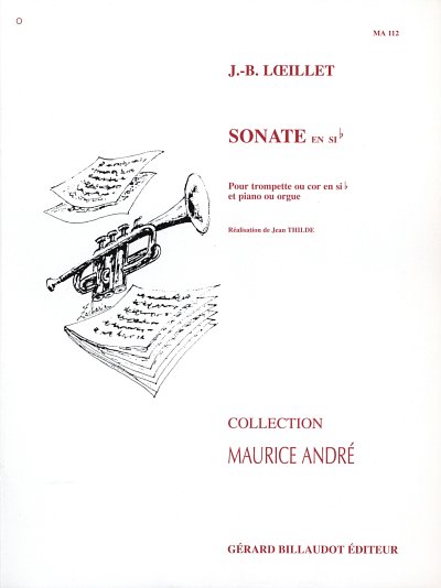 J.-B. Loeillet: Sonate B-Dur, TrpKlv/Org (KlavpaSt)
