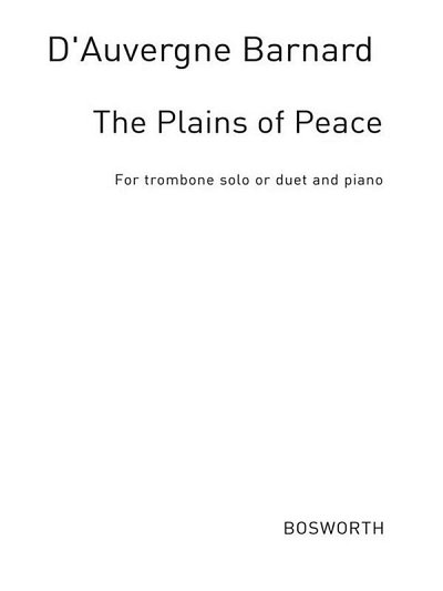 A. Barnard: Plains Of Peace for Trombone, PosKlav (KlavpaSt)