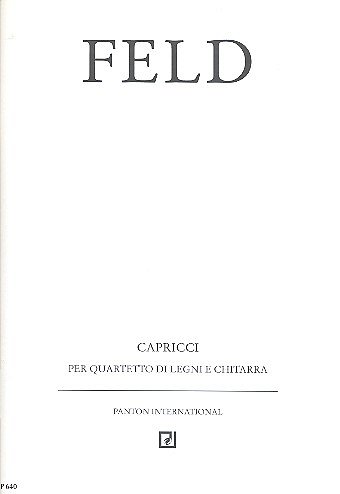 J. Feld: Capriccio  (Pa+St)