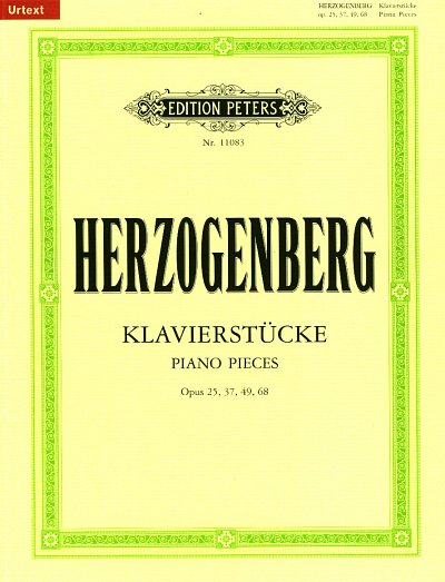 Herzogenberg Heinrich Von: Klavierstuecke Op 25 37 49 + 68