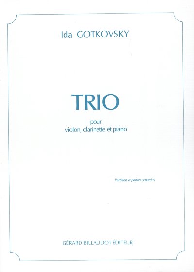 I. Gotkovsky: Trio, VlKlarKlav (KlavpaSt)