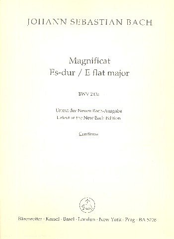 J.S. Bach: Magnificat Es-Dur BWV 243a, GesGchOrcBc (BC)