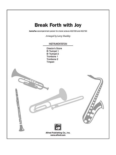 Break Forth with Joy, Ch (Stsatz)