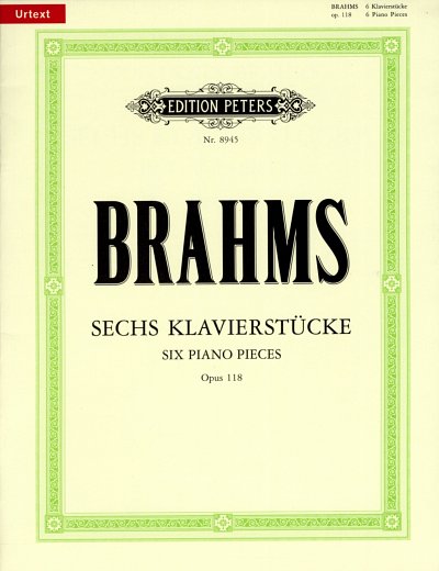 J. Brahms: Sechs Klavierstuecke op. 118