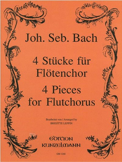J.S. Bach: Stücke für Flötenchor BWV 878/227/869/876 (Pa+St)