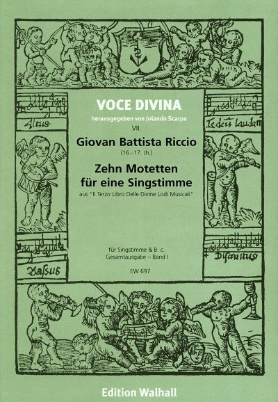 G.B. Riccio et al.: 10 Motetten (Il Terzo Libro Delle Divine Lodi Musicali)