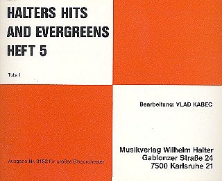 Halters Hits and Evergreens 5, Varblaso;Key (Tb1C)