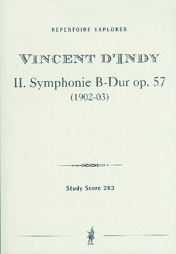 V. d'Indy: Sinfonie B-Dur Nr. 2 op. 57, Sinfo (Stp)