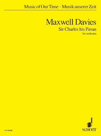 P. Maxwell Davies et al.: Sir Charles his Pavan op. 157