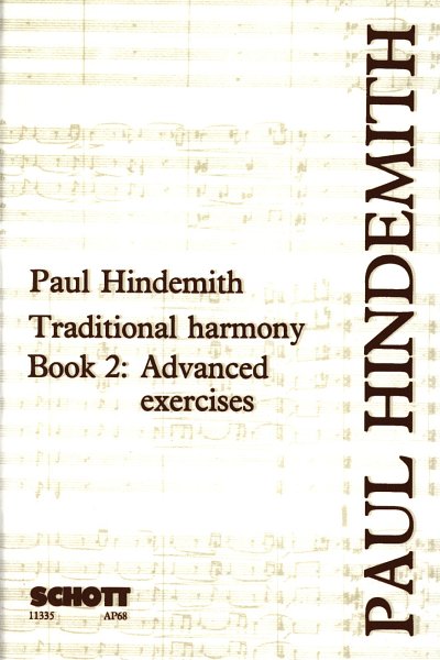P. Hindemith: Traditional harmony 2 - Advances exercises