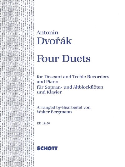 A. Dvo_ák: 4 Duette op. 38  (Pa+St)