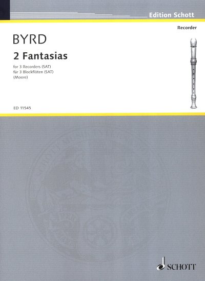 W. Byrd: 2 Fantasias , 3Blf (Sppa)