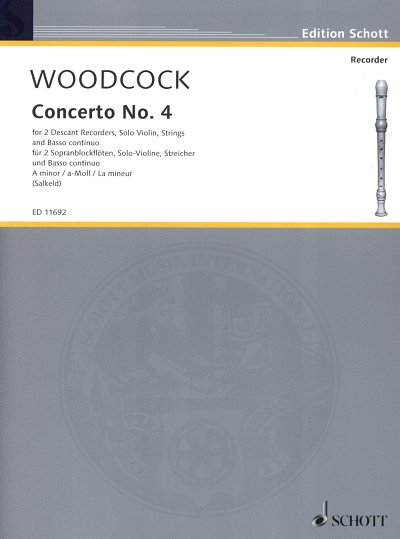 R. Woodcock: Concerto Nr. 4 a-Moll  (KASt)