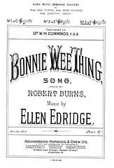 R. Burns et al.: Bonnie Wee Thing