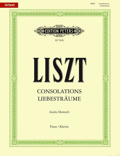 F. Liszt: Consolations / Liebesträume (Notturnos), Klav