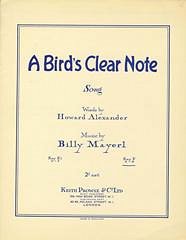 B. Mayerl et al.: A Bird's Clear Note
