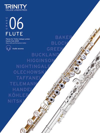 TCL Flute Exam Piecesfrom 2023: Grade 6, Fl (+OnlAudio)
