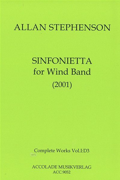 A. Stephenson: Sinfonietta For Wind Band