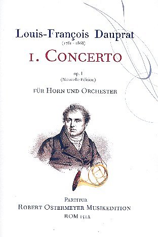 1. Concerto für Horn F-Dur op. 1, HrnOrch (Part.)