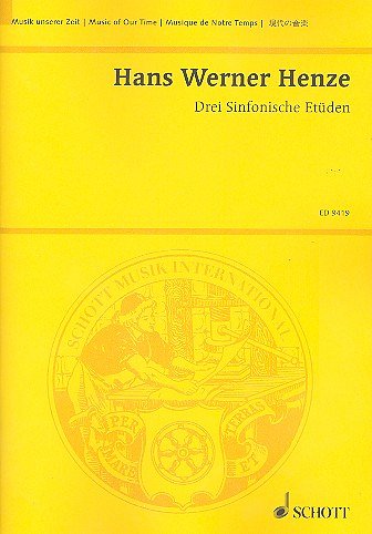 H.W. Henze: Drei Sinfonische Etüden , Sinfo (Stp)