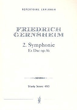 F. Gernsheim: Sinfonie Es-Dur Nr. 2 op. 46, Sinfo (Stp)