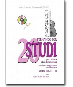 F. Sor: 20 Studi 2, Git (+CD)