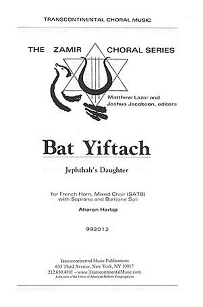 Bat Yiftach Jephthah's Daughter, GchKlav (Chpa)