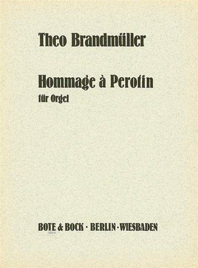 T. Brandmueller: Hommage A Perutin