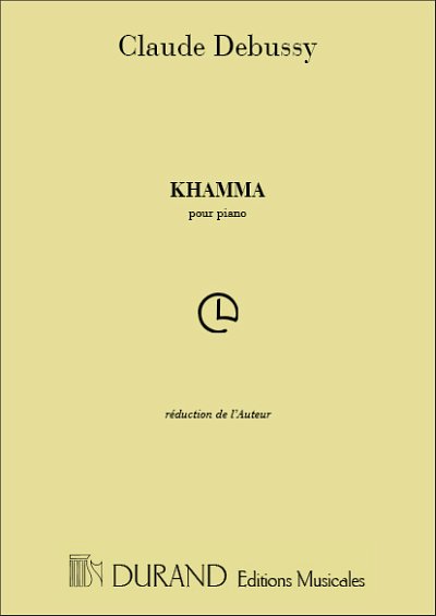 C. Debussy: Khamma Piano , Klav