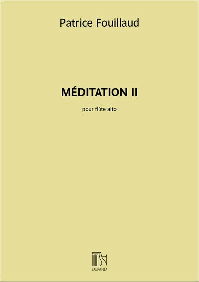 Meditation II , Fl (Part.)