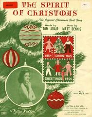 M. Dennis i inni: The Spirit Of Christmas (The Official 1954 Christmas Seal Sale Song)