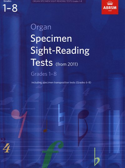 Specimen Sight-Reading Tests Grades 1-8, Org