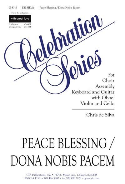 Peace Blessing / Dona nobis pacem - guitar part, Ch