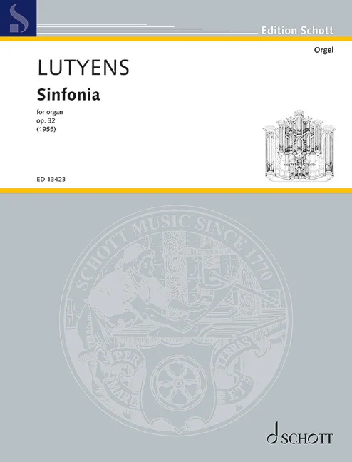 E. Lutyens: Sinfonia op. 32, Org (0)