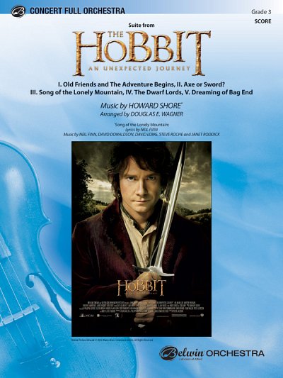 H. Shore: The Hobbit: An Unexpected Journey, , Sinfo (Pa+St)