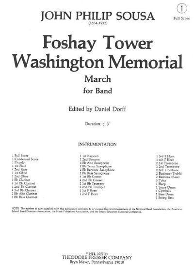 J.P. Sousa: Foshay Tower Washington Memorial