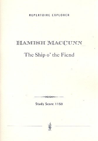 The Ship o' the Fiend op.5 für Orchester, Sinfo (Stp)